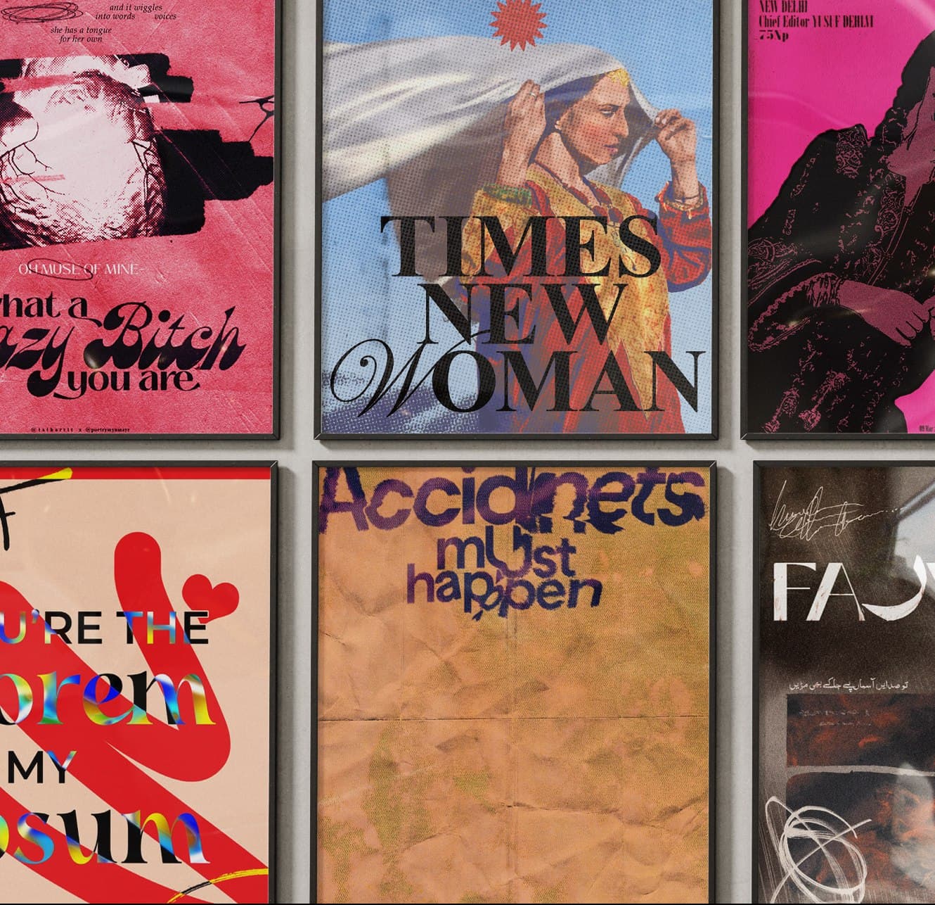 Experimental Typography Posters