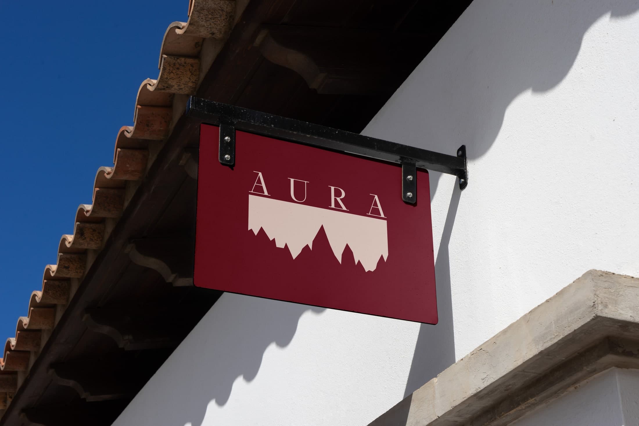 The letters Aa in a typographic diagram